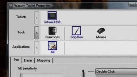 Intuos3 - Setting Up Expresskeys