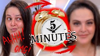 Remember when makeup was FUN? Bringing back the 5 minute makeup challenge | Jen Luv