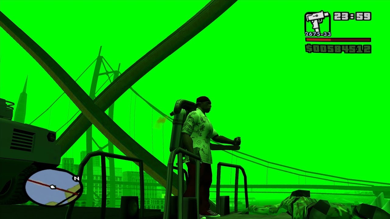 ESTO ME PASO POR NO ROBAR EL FRASCO ALIEN EN GTA SAN ANDREAS