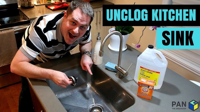 Baking Soda And Vinegar to Clean Kitchen Sink Drain: Easy Deep-Clean Hack