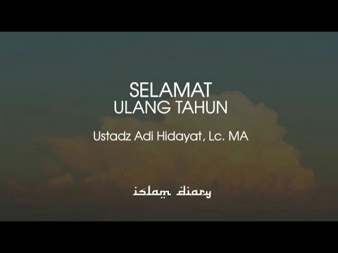 Renungan Saat Ulang Tahun Untuk Kita - MP3 MUSIC DOWNload