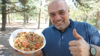 Армянский шашлык из овощей (Салат хоровац) | Курица на углях