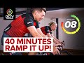 Ramp it up punchy intervals  40 minute hiit indoor cycling workout