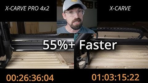 X-Carve vs X-Carve Pro Comparison Tests
