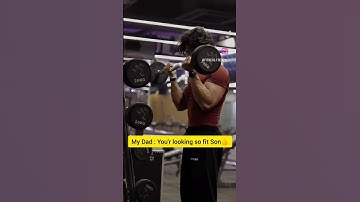 my dad you lioking so fit son 🥰💯💝  #gym #fitness #motivation #shorts #gymlife