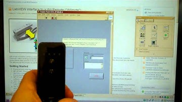 Wiimote and LabVIEW