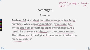 Problems on Average Difference Between Numbers #SATHEE_SSC #swayamprabha #SSC