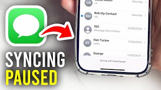 Fix Syncing With iCloud Paused On Messages On iPhone - Full Guide