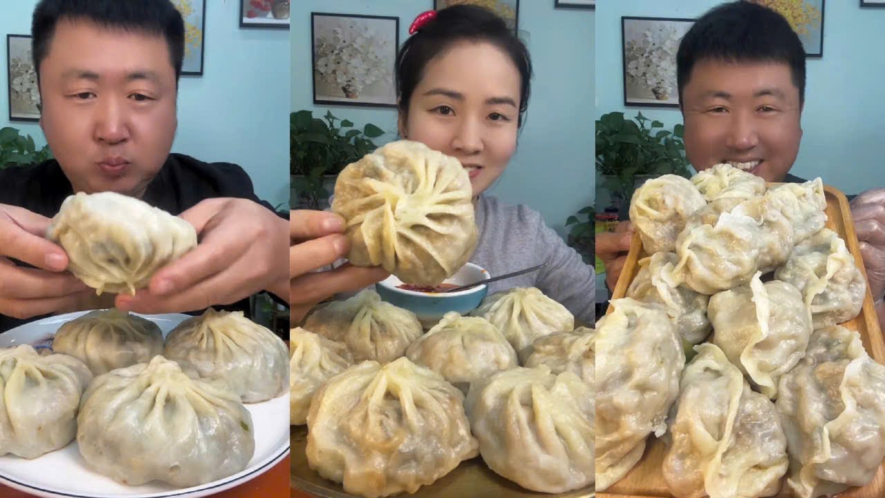 Mukbang Yang Zai Food | Full Video Eating Dumplings, Meat Dumplings, Steamed Dumplings