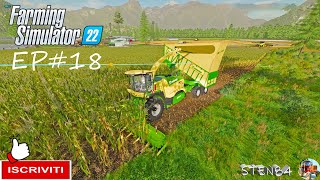 Farming Simulator 22 ita EP18 INIZIO LA PRIMA TRINCIATURA MAIS  Map New Lands sten84