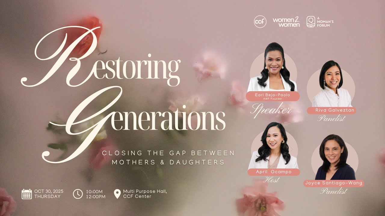 Restoring Generations: Closing the Gap Between Mothers & Daughters | A Woman's Forum