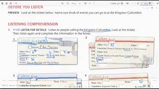 Top Notch 1: Unit 2 lesson 3 -  listening: Make Plan to See an Event