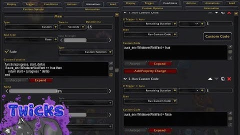 WeakAuras Conditional Animations In Under 2 Minutes!