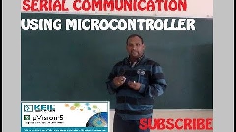 Serial Programming Using Keil Uvision 5 for Microcontroller