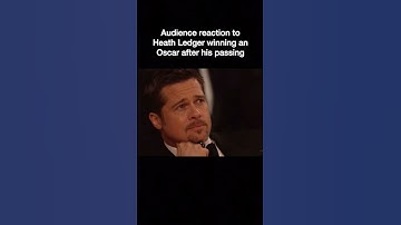 Thumbnail of Celeb Reactions to Heath Ledger Winning Oscar After His Passing #heathledger #thejoker