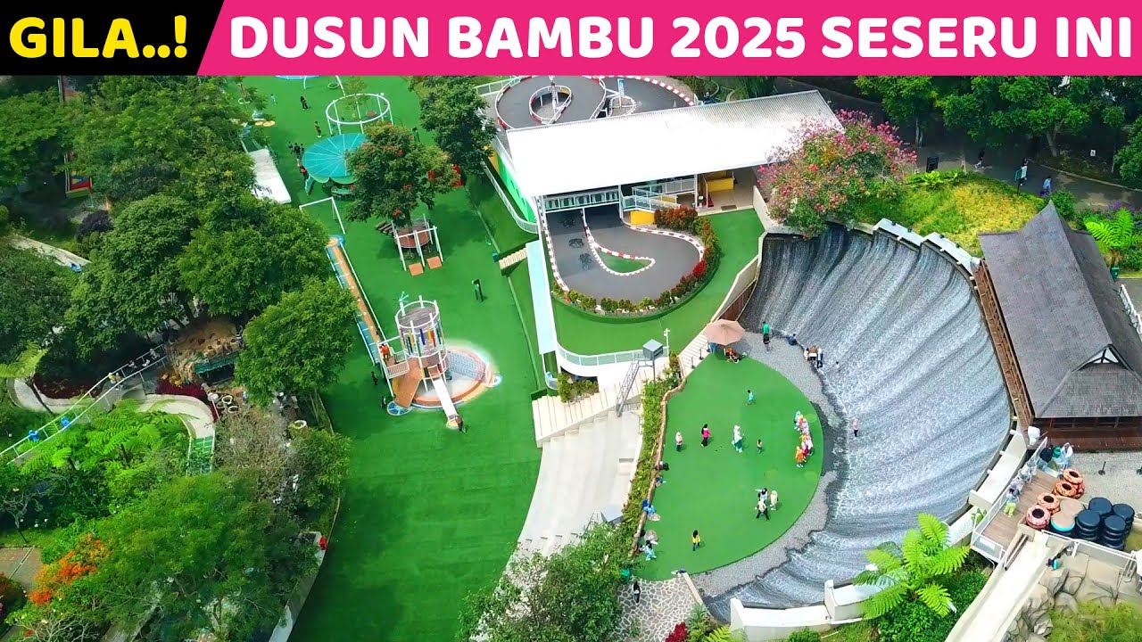 WISATA BARUNYA GA ADA LAWAN, MAKIN RAME...! Staycation di Dusun Bambu 2025 makin seru!