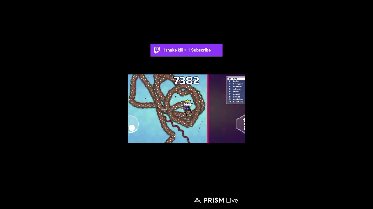 🔥 Snake game live || crazy snake fights 😈