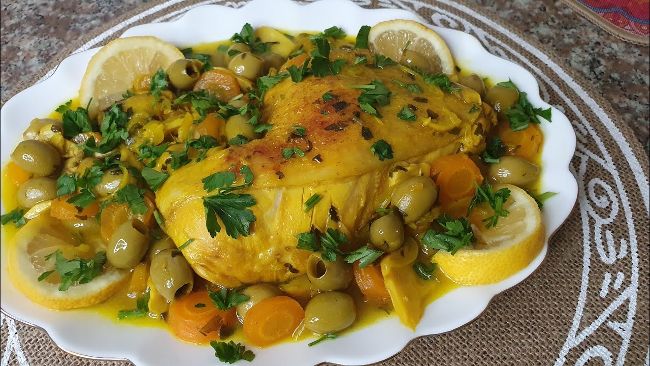 طاجين زيتون على طريقتي#فطور رمضان