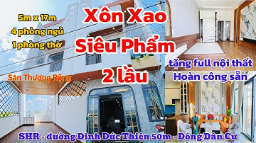✅ Nhà Đẹp 2 Lầu Full Nội Thất | 4Phòng ngủ - SHR - Ra Đường Đinh Đức Thiện Chỉ 50m - Đã Hoàn Công