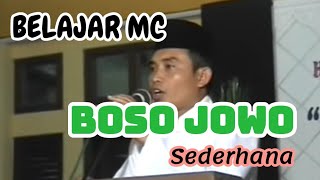 Belajar MC Basa Jawa Sederhana