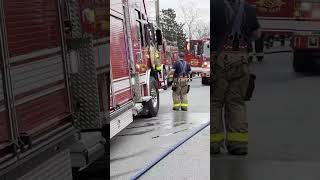 Stretching additional attack lines off of your own engine as a later arriving engine company 🚒💦🔥