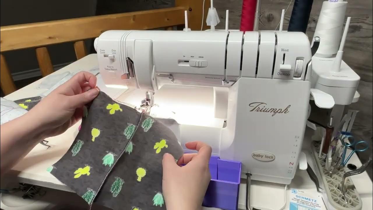 How to thread your Babylock serger for a 3thread flatlock YouTube