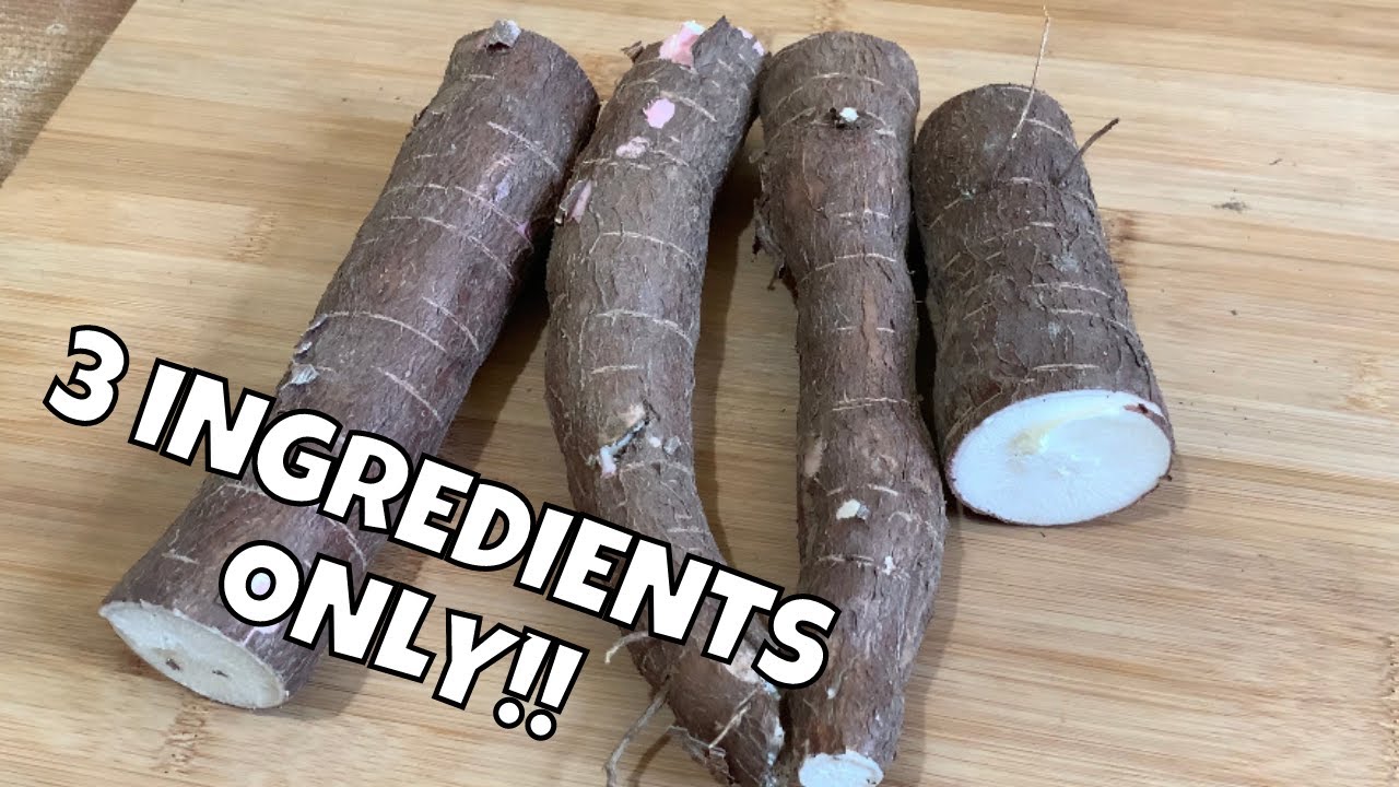 GAWIN MO ITO SA KAMOTENG KAHOY ANG SARAP! 3 Ingredients Only! Simple and Easy Cassava Recipe