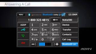 Advent OE Quick Start Guide - Bluetooth Handsfree Operation