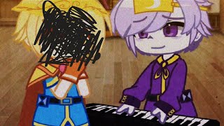 Nightmare is over the years with a piano || Dreamtale || Gacha Club