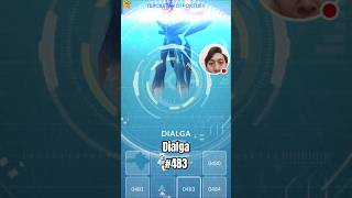 Pokemon Go Number 483 Legendari pokemon Dialga Roar of Time (Raungan Waktu) #dialga #pokemongo