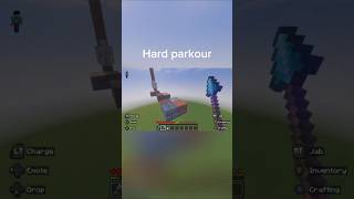 Hard Parkour #minecraft #shorts