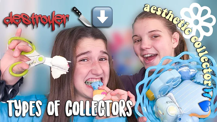 DIFFERENT TYPES OF SQUISHY COLLECTORS!