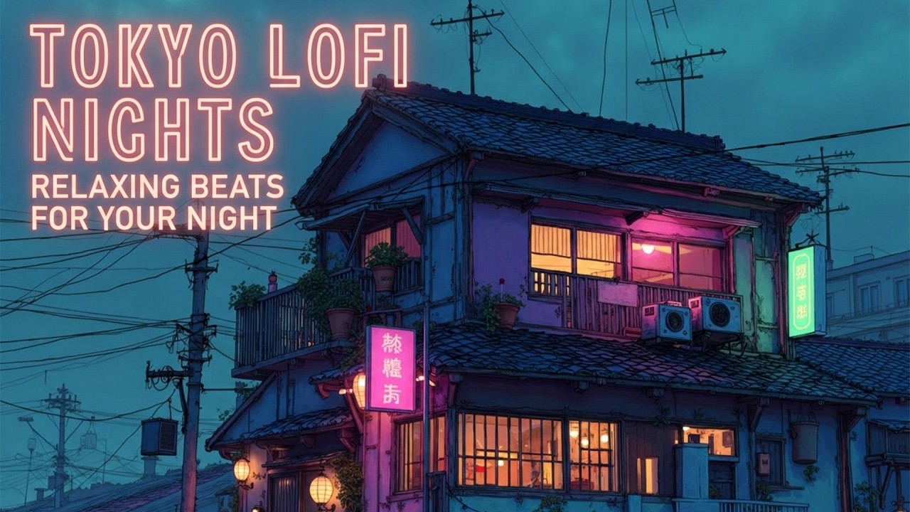 Японский Lofi Hip Hop Микс - Расслабляющие Lofi Chill Биты для Ночной Учебы