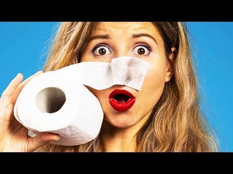 Video: Hoe maak je een Fifi met een rol toiletpapier?