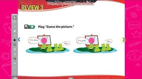 Unit 4 My Body –  Review i-learn Smart Start 1 (https://gialaigiasu.online - Tiếng Anh lớp 1- mới)