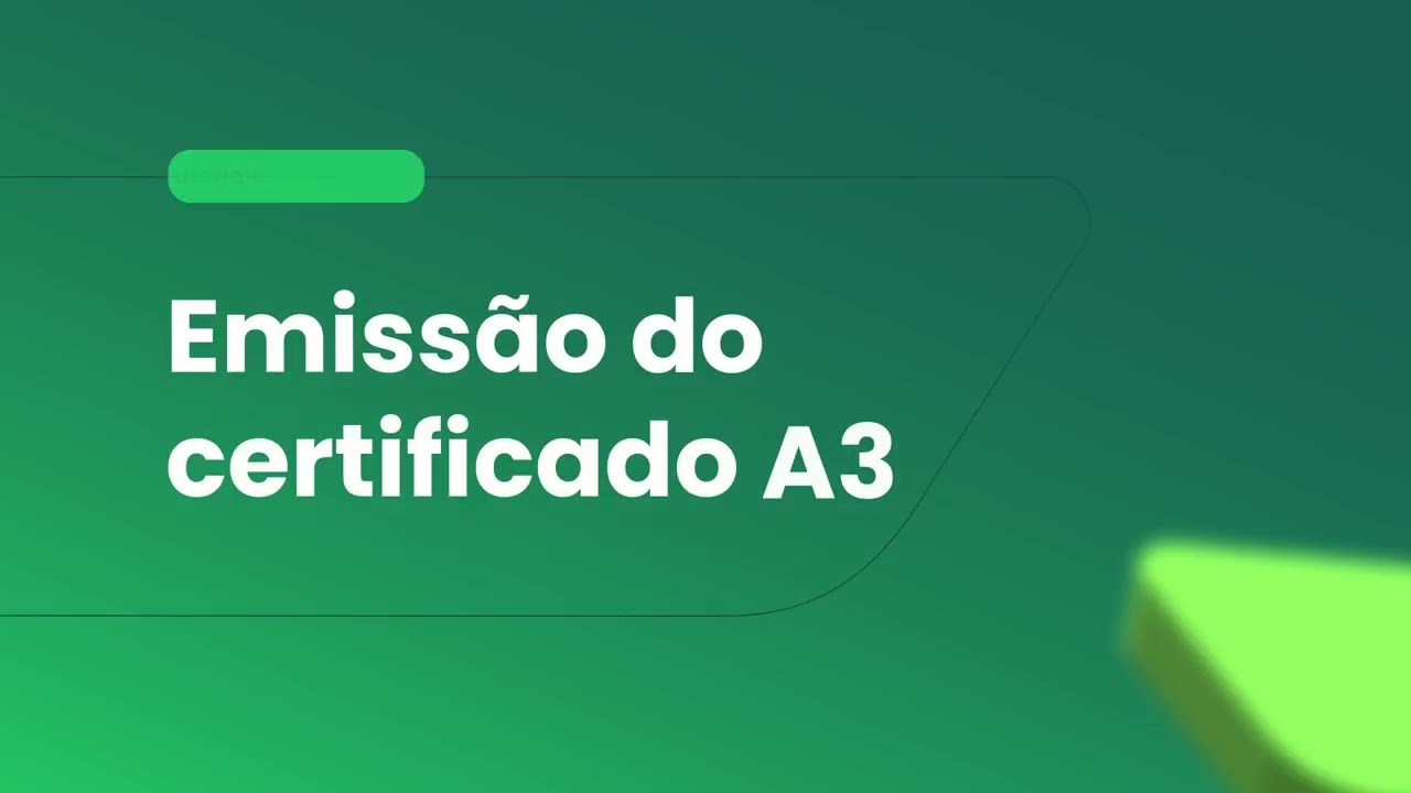 Como emitir seu Certificado Digital A3: guia simples e direto