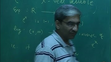 Complex Analysis Lecture #19 by Prof. V. M. Sholapurkar : Exponential Functions