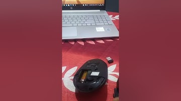 How to connect a wireless mouse to laptop
