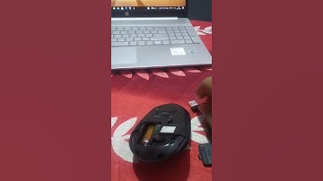 How to connect a wireless mouse to laptop