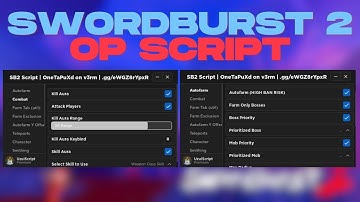 Roblox Swordburst 2 Script [ PASTEBIN ] Auto Farm Mob/Boss Kill Aura Teleport Mini/Boss & More ]