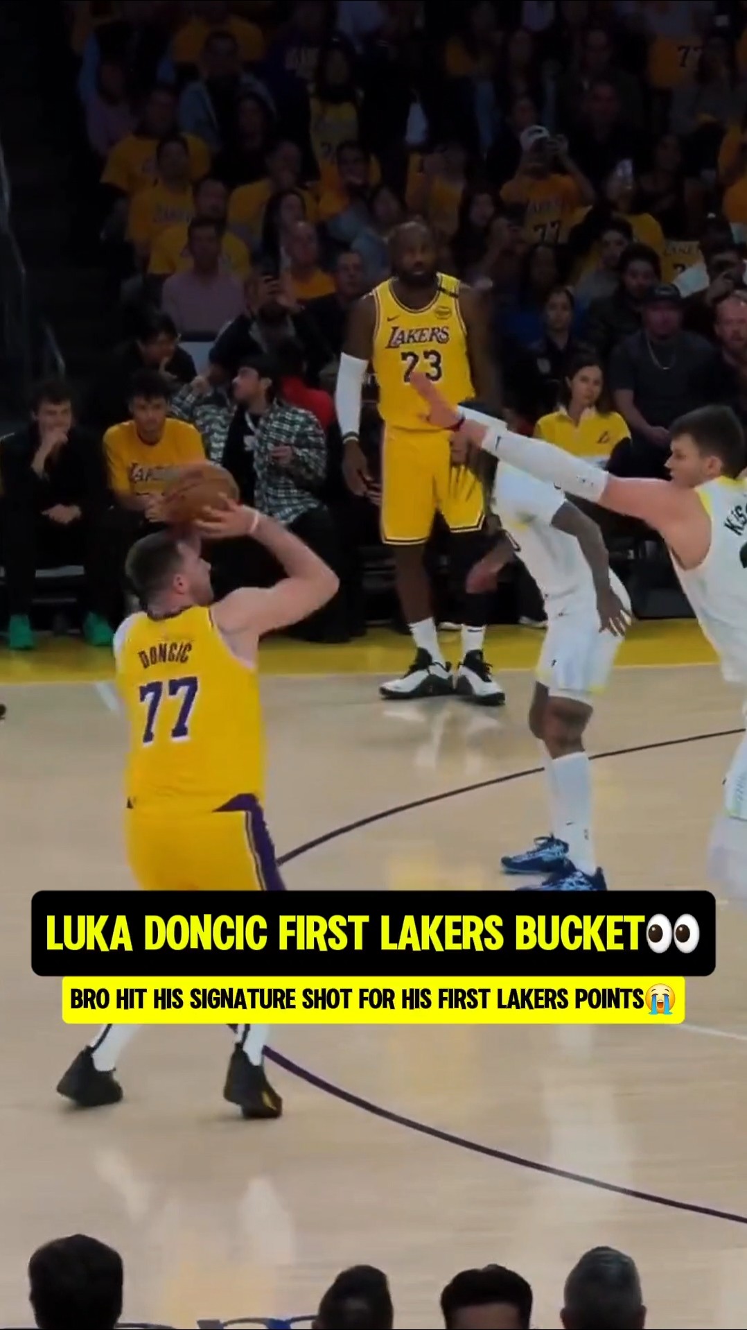Luka Doncic FIRST LAKERS POINTS?