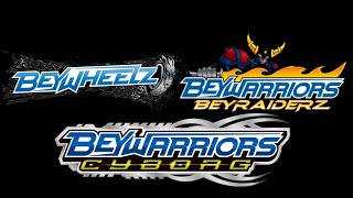 All BeyWarriors Openings (BeyWheelz - BeyWarriors: Cyborg)