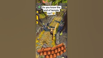 what is the end? #templerun #temple #gaming #shorts #viral #mobilegame