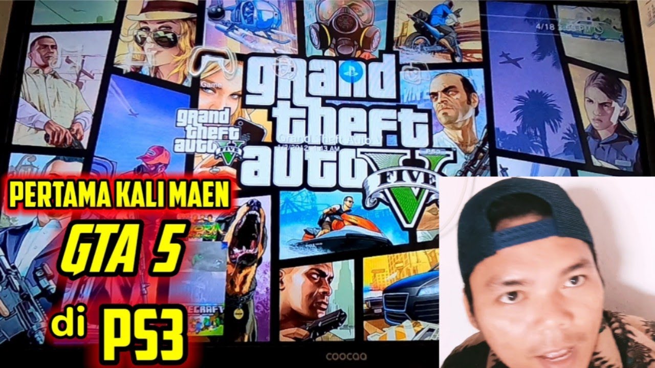 PERTAMA KALI MAIN GTA 5 PS3 YouTube