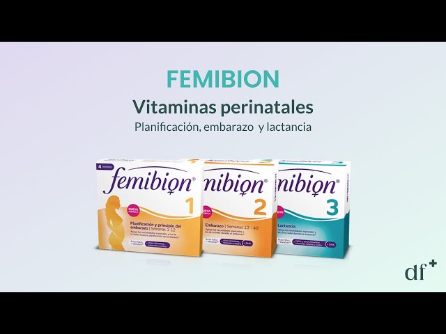 Qué contiene Femibion?