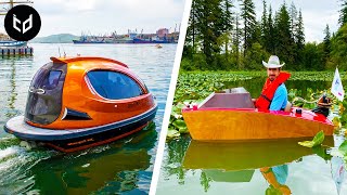 6 Incredible Mini Boats and Yachts | WATCH NOW !