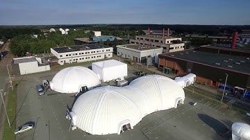Evolution Domes Larger Inflatable Structures In Action