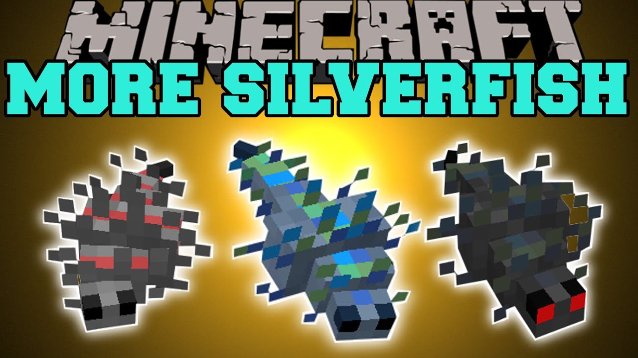 Minecraft MORE SILVERFISH (JUMPING, POISON, & NEW