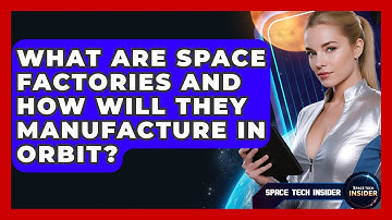 What Are Space Factories And How Will They Manufacture In Orbit? - Space Tech Insider