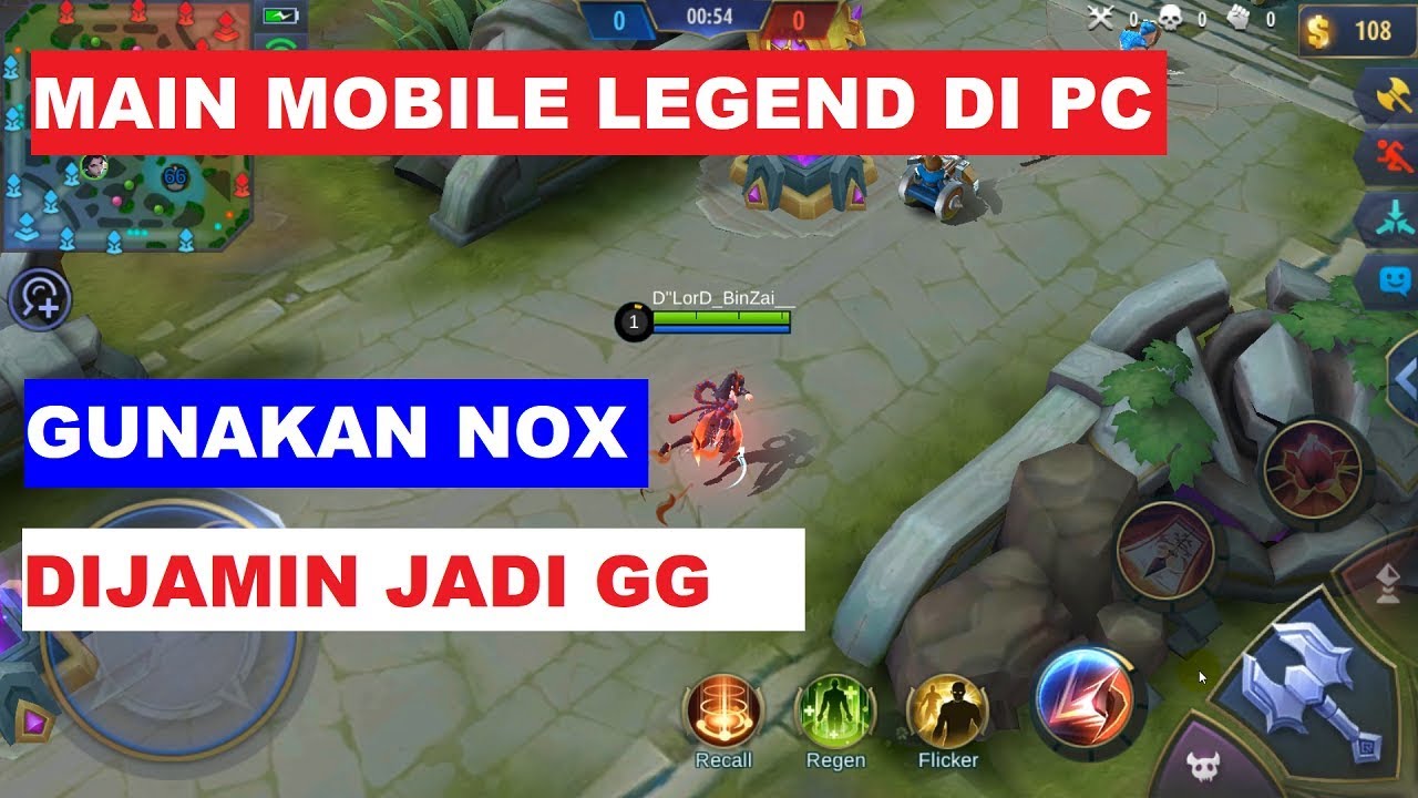 Cara INSTALL Emulator NOX untuk bermain MOBILE LEGEND di ...